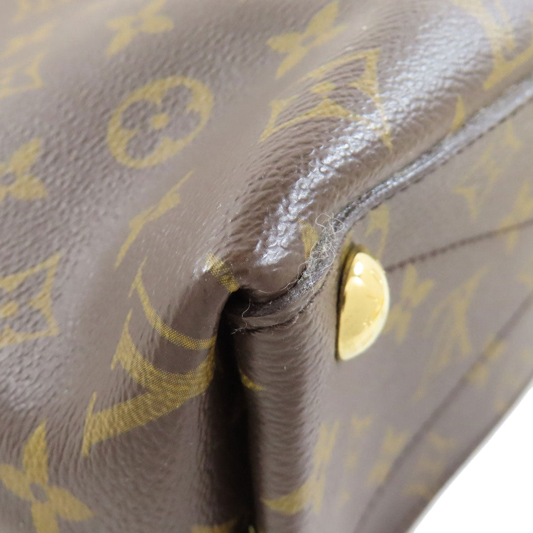LOUIS VUITTON Handbag M41208 Monogram canvas Brown Waterloo Women Used Authentic