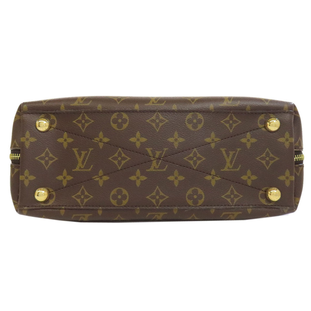 LOUIS VUITTON Handbag M41208 Monogram canvas Brown Waterloo Women Used Authentic