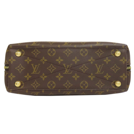 LOUIS VUITTON Handbag M41208 Monogram canvas Brown Waterloo Women Used Authentic