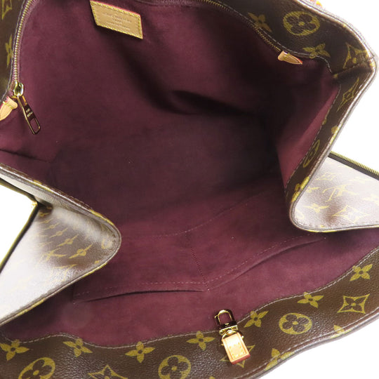 LOUIS VUITTON Handbag M41208 Monogram canvas Brown Waterloo Women Used Authentic