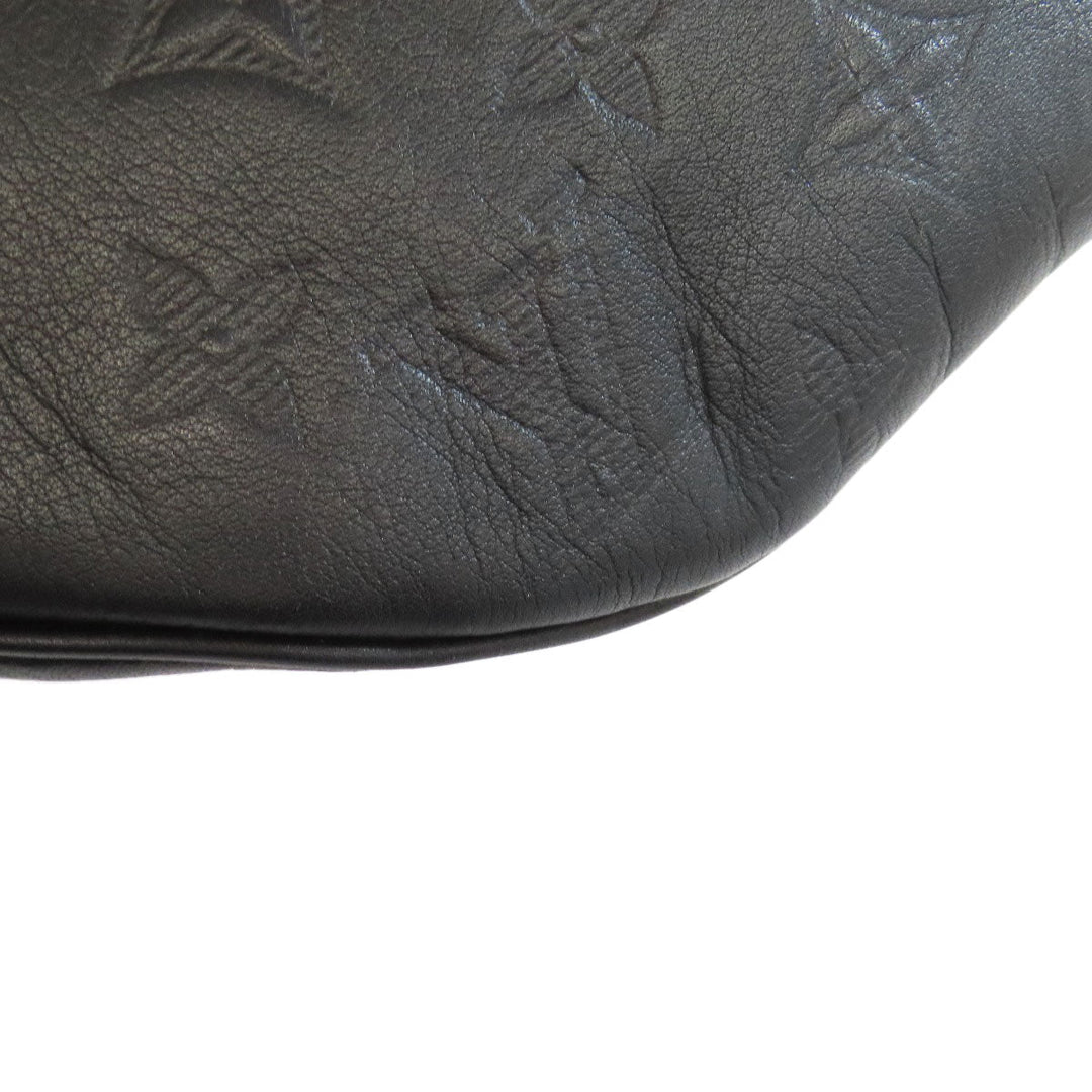 LOUIS VUITTON Sling bag M44388 leather black Discovery Bumbag PM Women Used Authentic