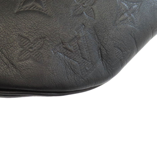 LOUIS VUITTON Sling bag M44388 leather black Discovery Bumbag PM Women Used Authentic
