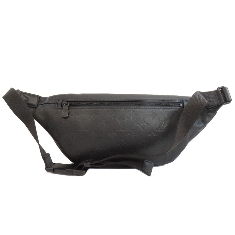 LOUIS VUITTON Sling bag M44388 leather black Discovery Bumbag PM Women Used Authentic