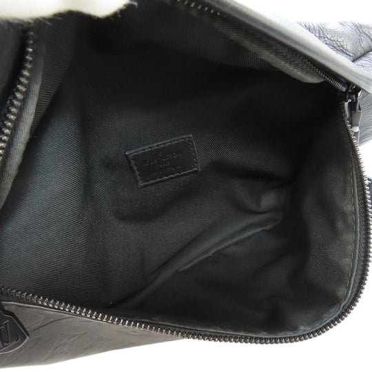 LOUIS VUITTON Sling bag M44388 leather black Discovery Bumbag PM Women Used Authentic