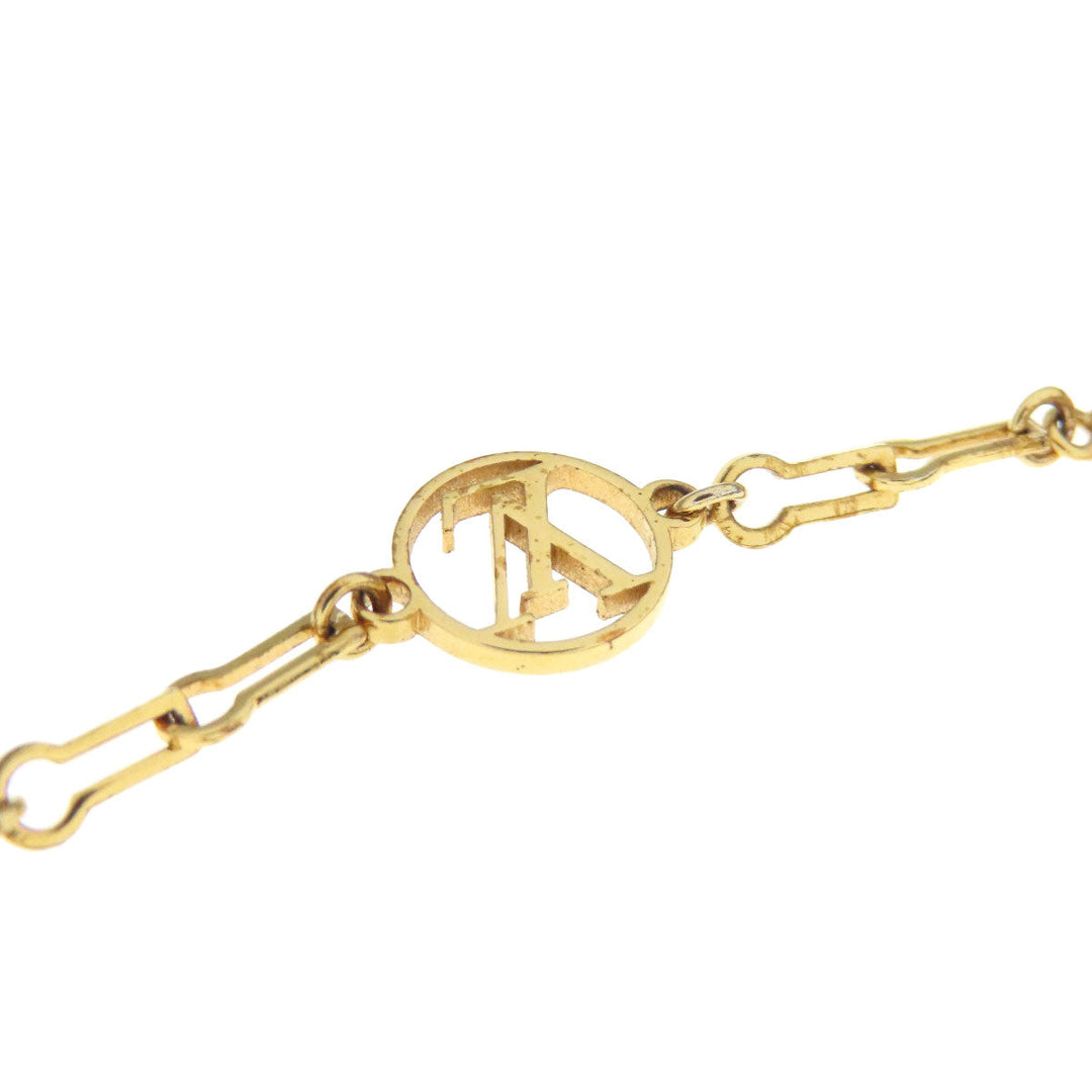 LOUIS VUITTON bracelet metallic gold Brassler Forever Young Women Used Authentic