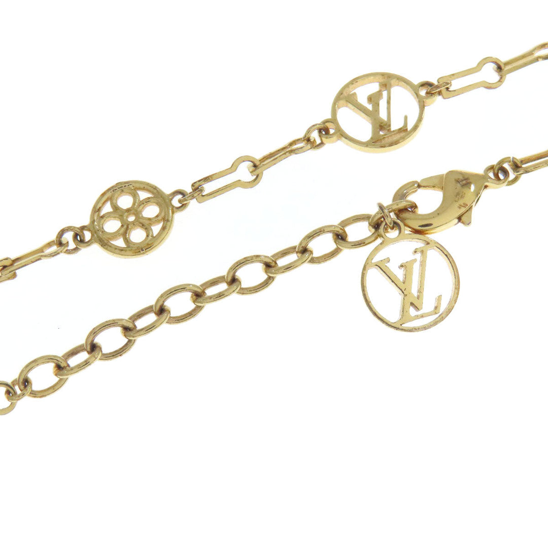 LOUIS VUITTON bracelet metallic gold Brassler Forever Young Women Used Authentic