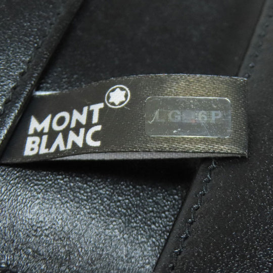 MONTBLANC Card Case leather black logo