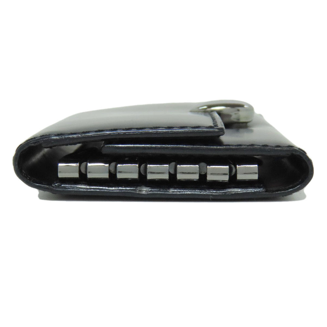 Christian Dior Key case Key holder  leather black logo Women Used Authentic