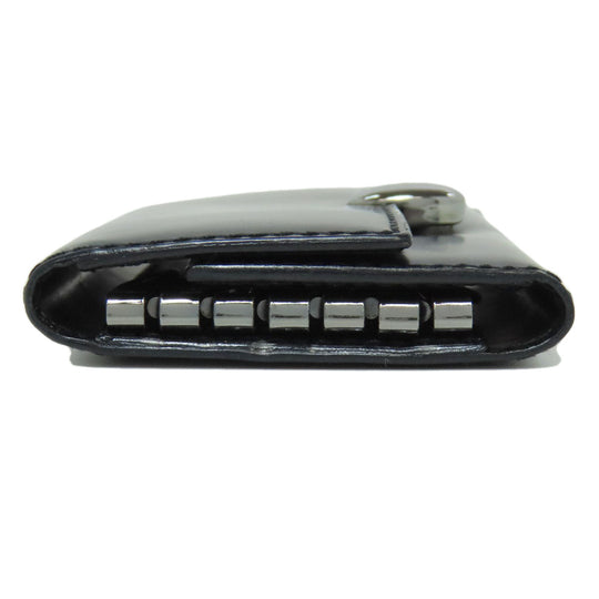 Christian Dior Key case Key holder  leather black logo Women Used Authentic