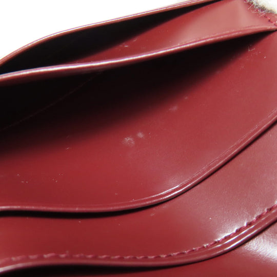 CARTIER Bifold Wallet leather Red Must Line