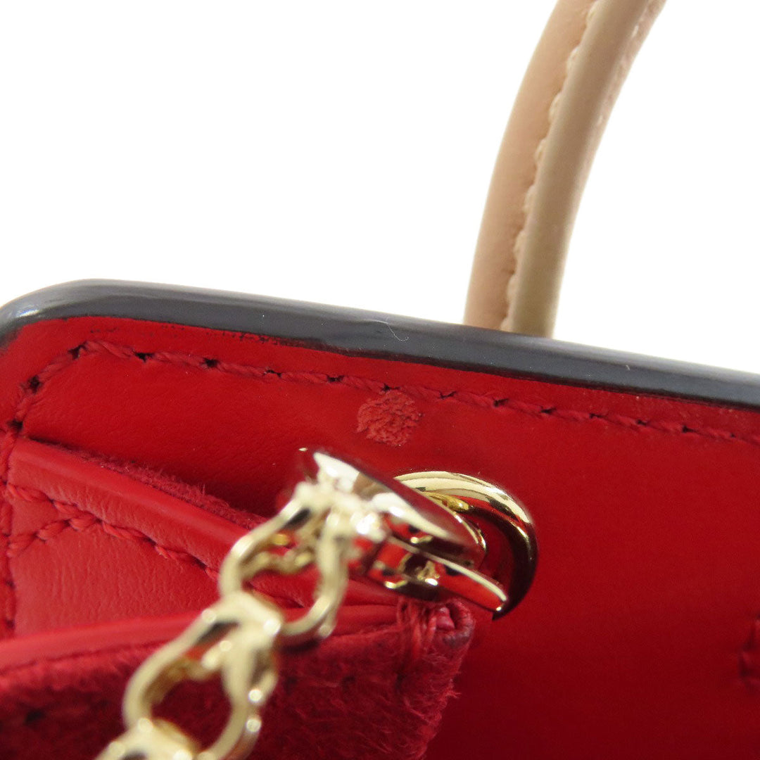 Christian Louboutin Handbag leather black Paloma Nano 2WAY