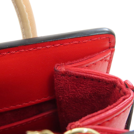 Christian Louboutin Handbag leather black Paloma Nano 2WAY