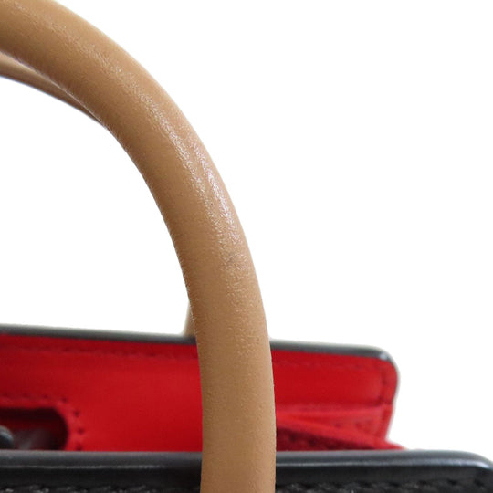 Christian Louboutin Handbag leather black Paloma Nano 2WAY