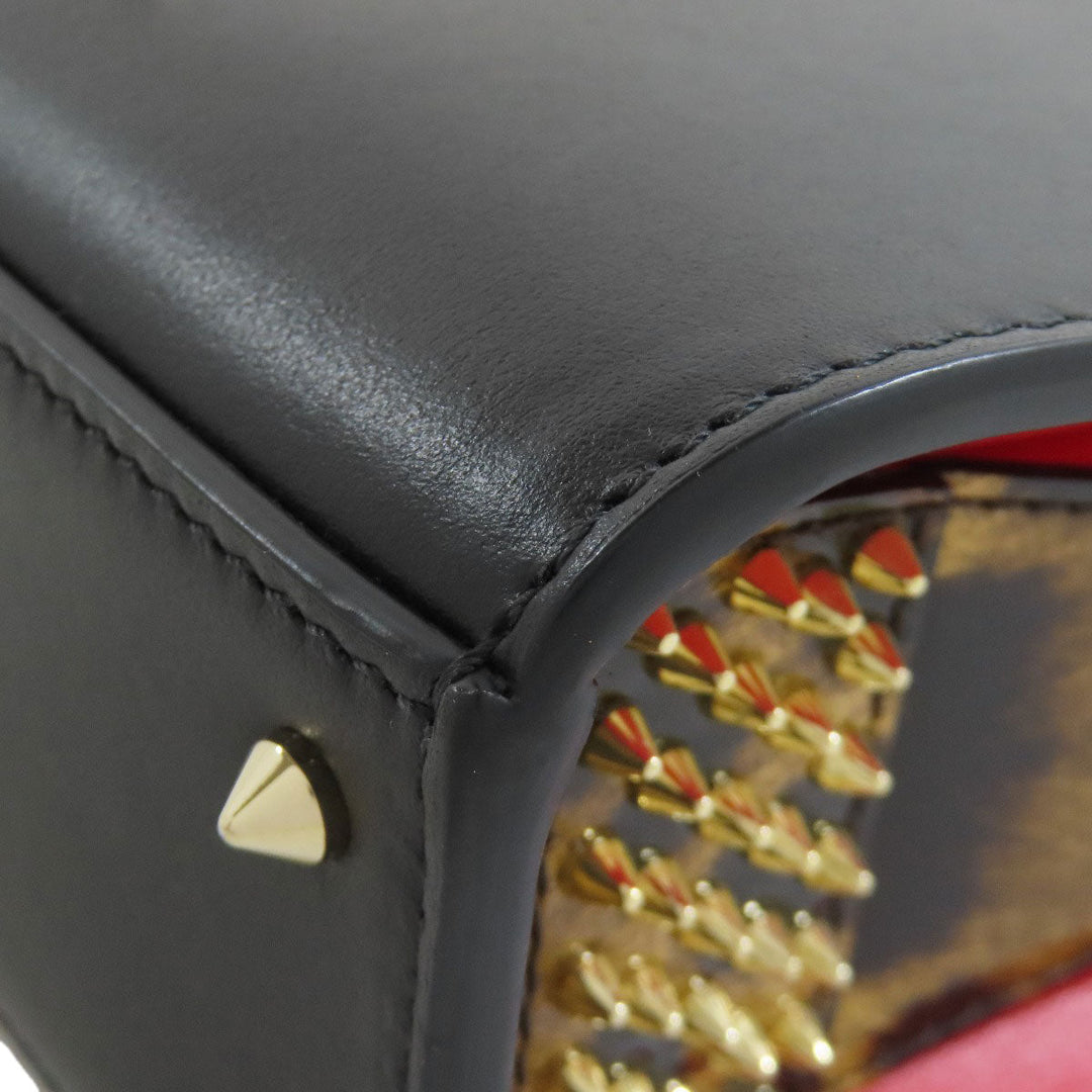 Christian Louboutin Handbag leather black Paloma Nano 2WAY