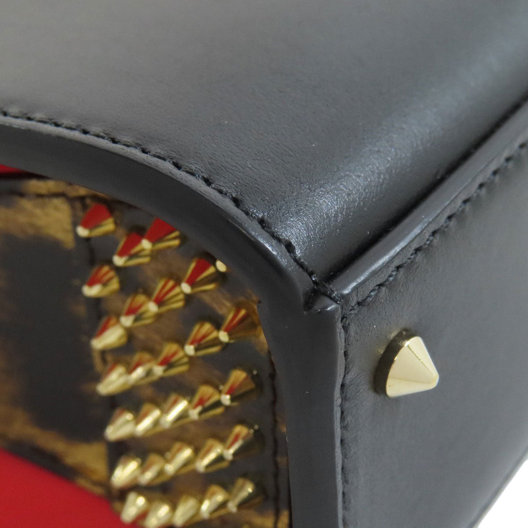 Christian Louboutin Handbag leather black Paloma Nano 2WAY