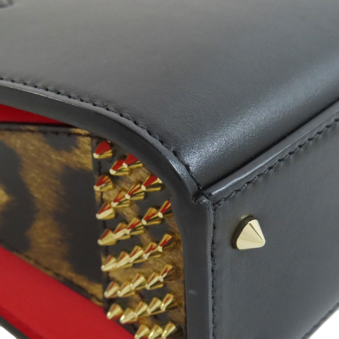 Christian Louboutin Handbag leather black Paloma Nano 2WAY