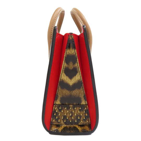 Christian Louboutin Handbag leather black Paloma Nano 2WAY
