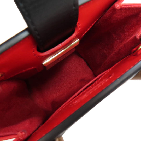 Christian Louboutin Handbag leather black Paloma Nano 2WAY
