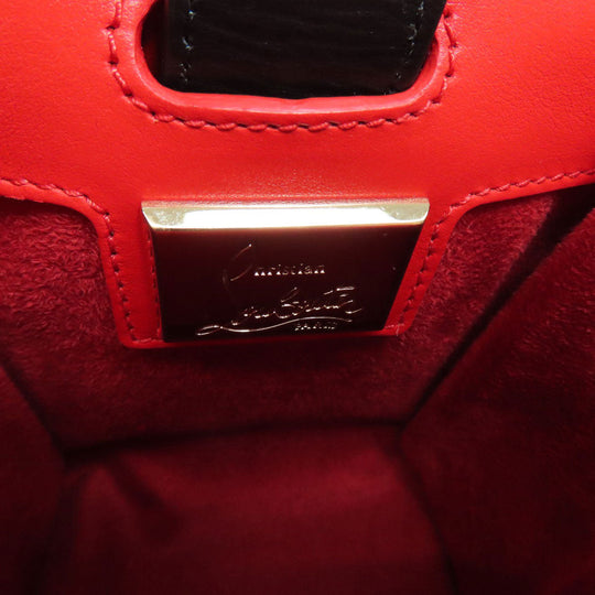 Christian Louboutin Handbag leather black Paloma Nano 2WAY