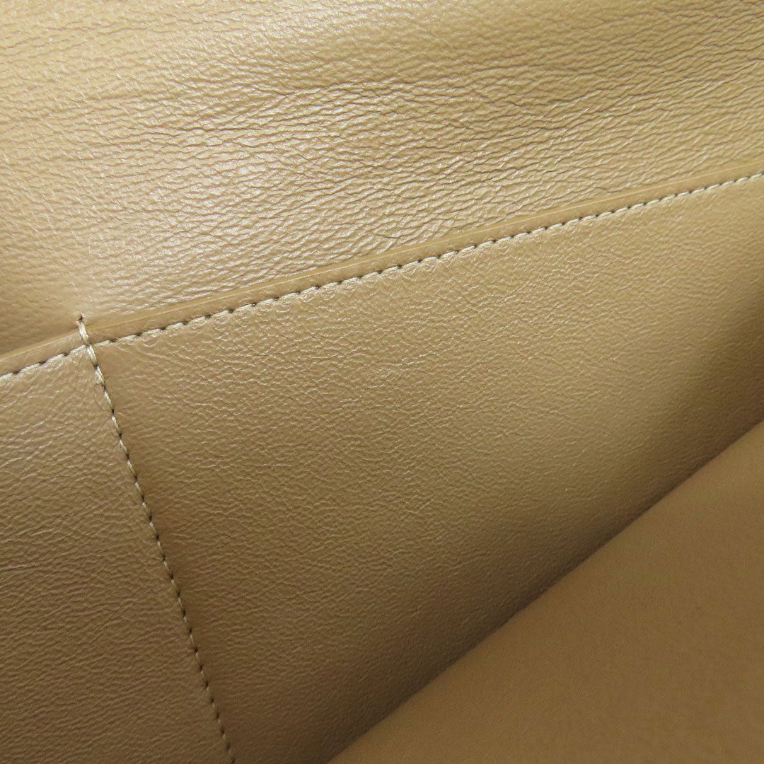 CELINE Handbag leather beige Trapeze 2WAY
