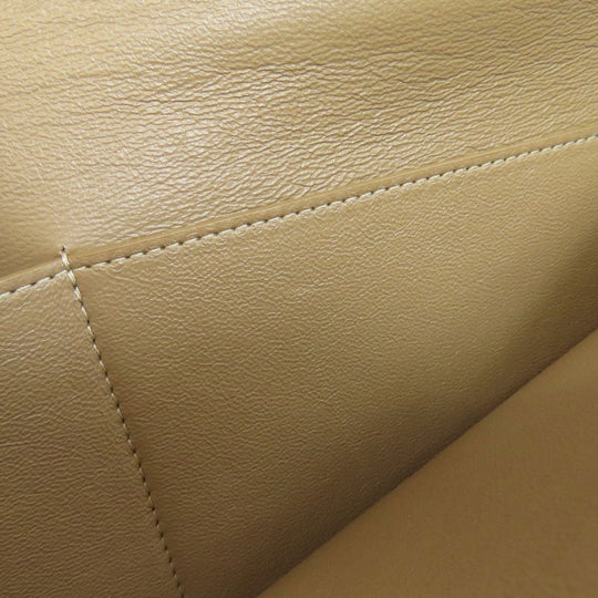 CELINE Handbag leather beige Trapeze 2WAY