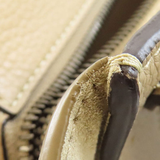 CELINE Handbag leather beige Trapeze 2WAY