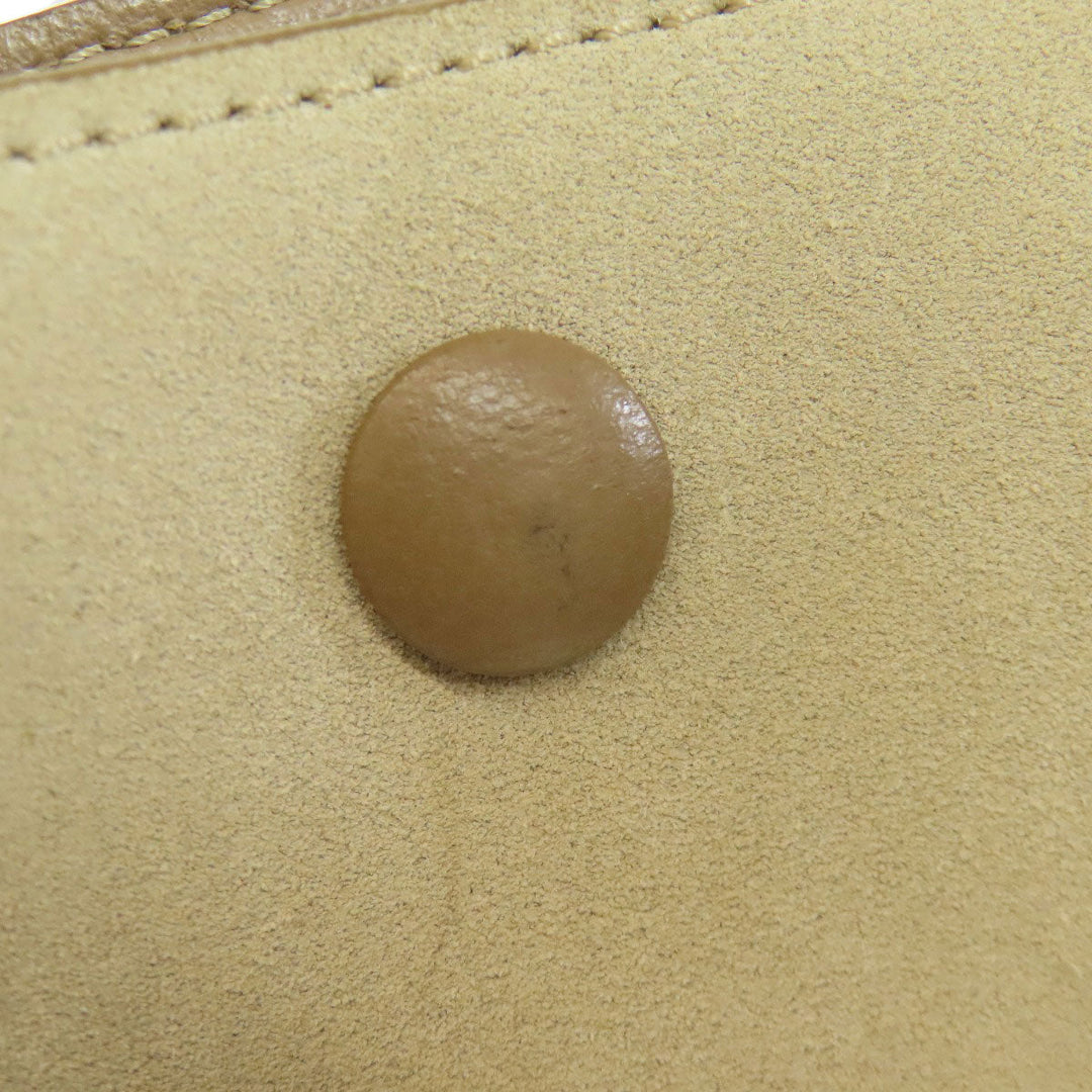 CELINE Handbag leather beige Trapeze 2WAY