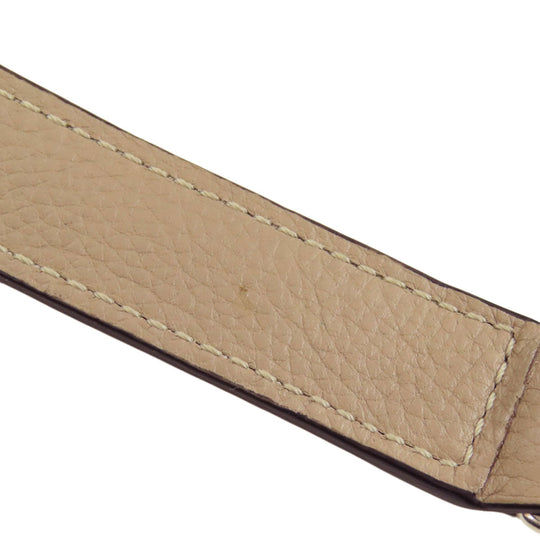 CELINE Handbag leather beige Trapeze 2WAY
