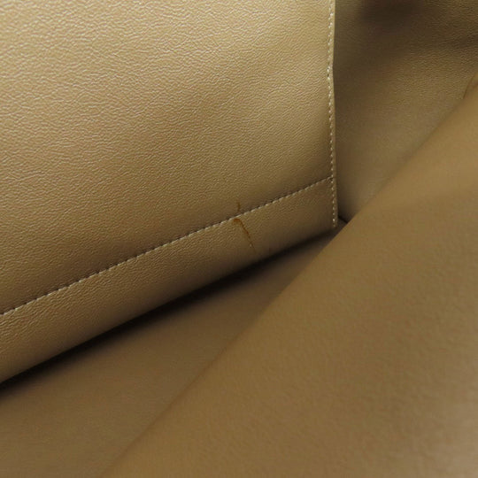 CELINE Handbag leather beige Trapeze 2WAY