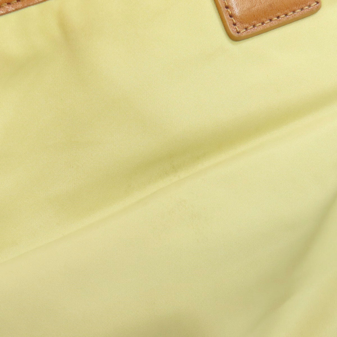 Tory Burch Handbag Nylon yellow 2WAY Women Used Authentic