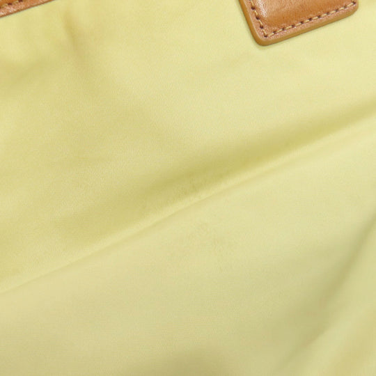 Tory Burch Handbag Nylon yellow 2WAY Women Used Authentic