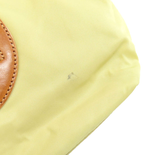Tory Burch Handbag Nylon yellow 2WAY Women Used Authentic