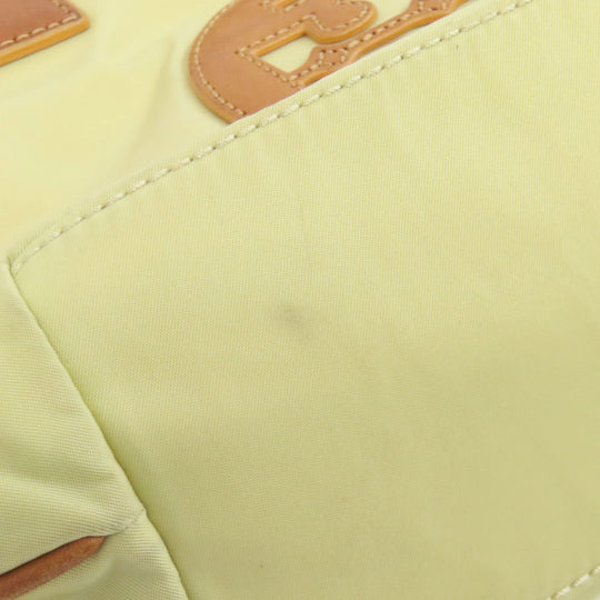 Tory Burch Handbag Nylon yellow 2WAY Women Used Authentic