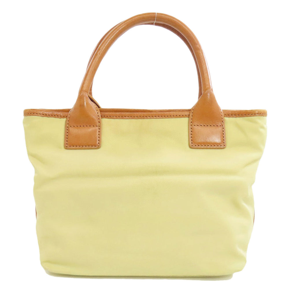 Tory Burch Handbag Nylon yellow 2WAY Women Used Authentic