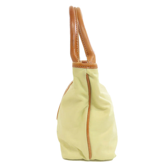 Tory Burch Handbag Nylon yellow 2WAY Women Used Authentic