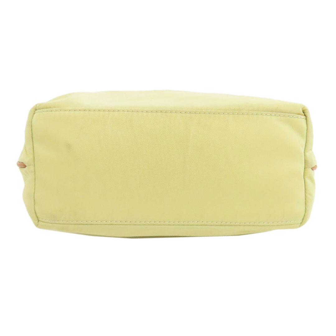 Tory Burch Handbag Nylon yellow 2WAY Women Used Authentic