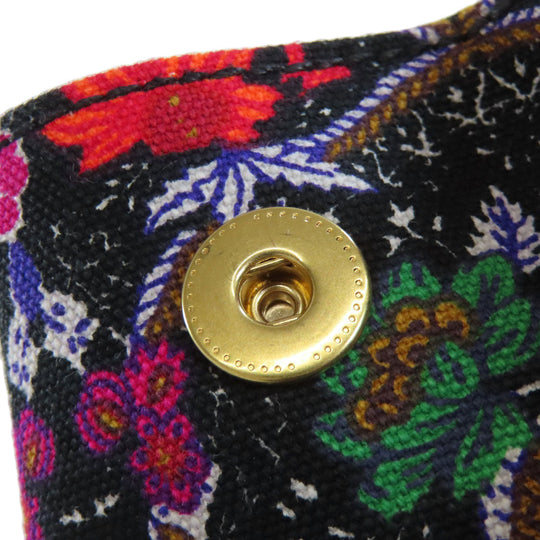 MIUMIU Handbag canvas multicolor Flower motif 2WAY