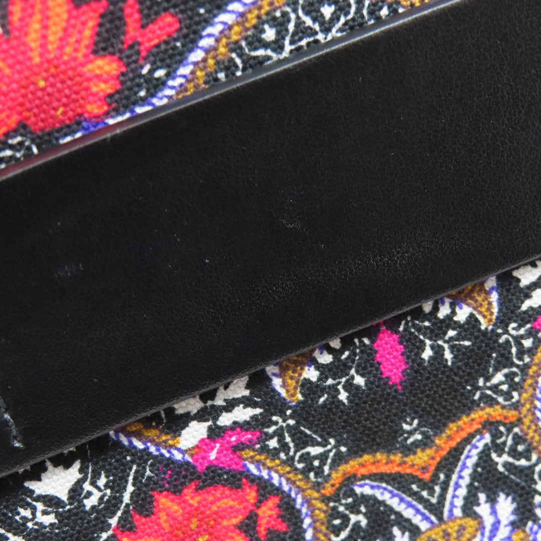 MIUMIU Handbag canvas multicolor Flower motif 2WAY
