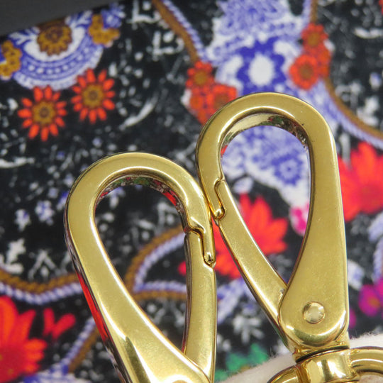 MIUMIU Handbag canvas multicolor Flower motif 2WAY