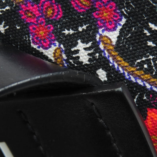 MIUMIU Handbag canvas multicolor Flower motif 2WAY