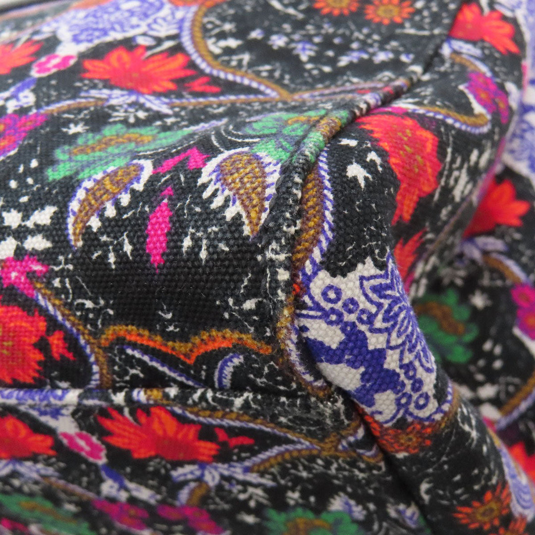 MIUMIU Handbag canvas multicolor Flower motif 2WAY