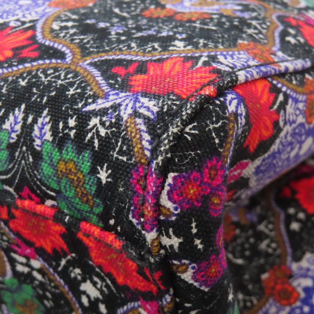 MIUMIU Handbag canvas multicolor Flower motif 2WAY