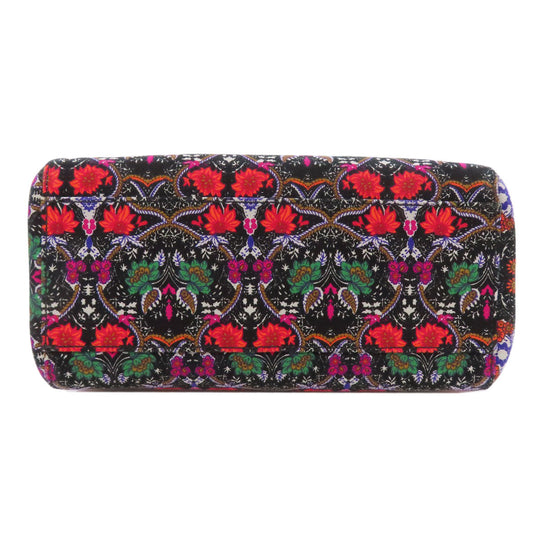 MIUMIU Handbag canvas multicolor Flower motif 2WAY