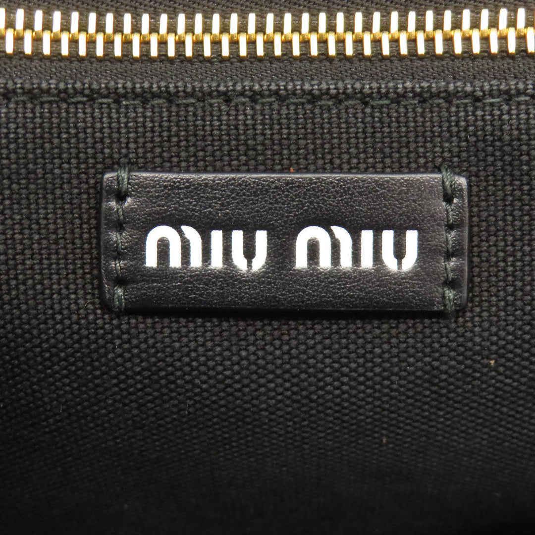 MIUMIU Handbag canvas multicolor Flower motif 2WAY