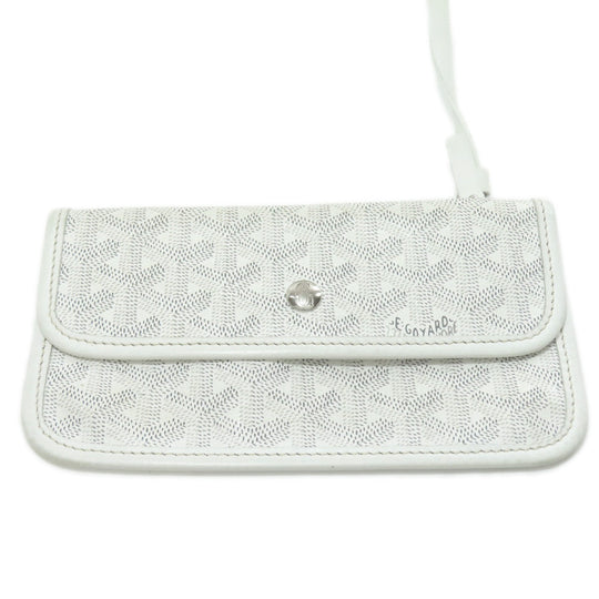 GOYARD Tote Bag Coated canvas white Saint Louis PM Women Used Authentic