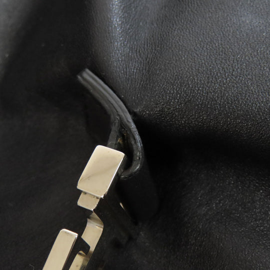 BALENCIAGA Backpack 382830 canvas black Traveler Women Used Authentic