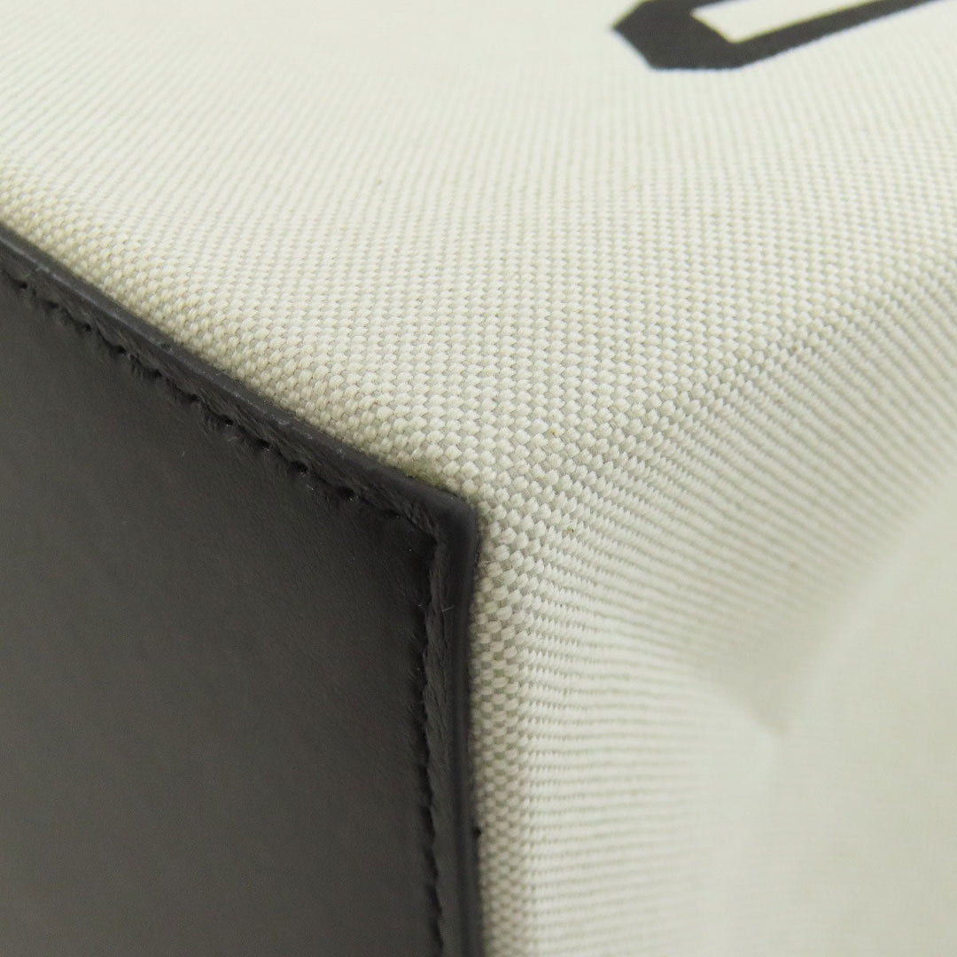 BALENCIAGA Tote Bag 759973 canvas white Duty Free
