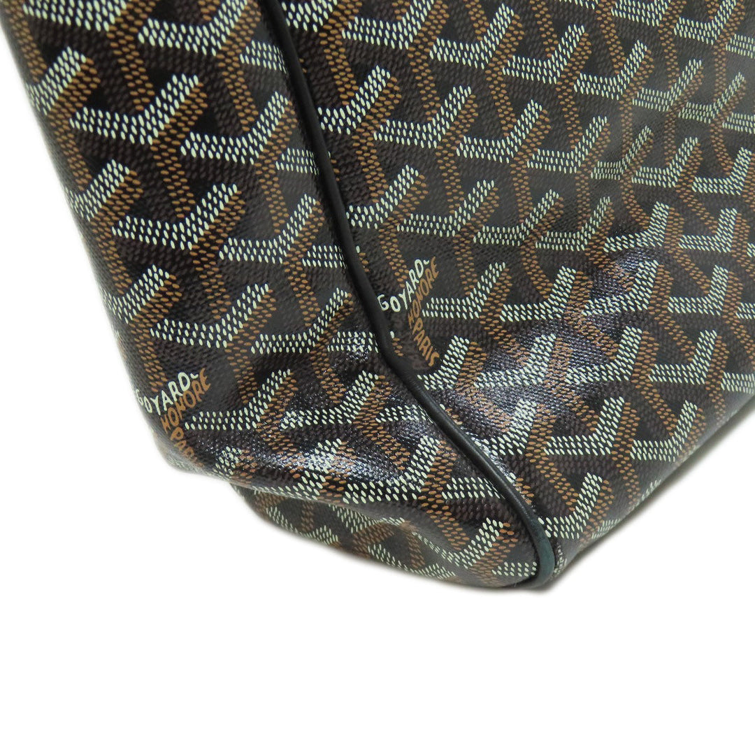 GOYARD Tote Bag Coated canvas black Voltaire Bag 2WAY Women Used Authentic