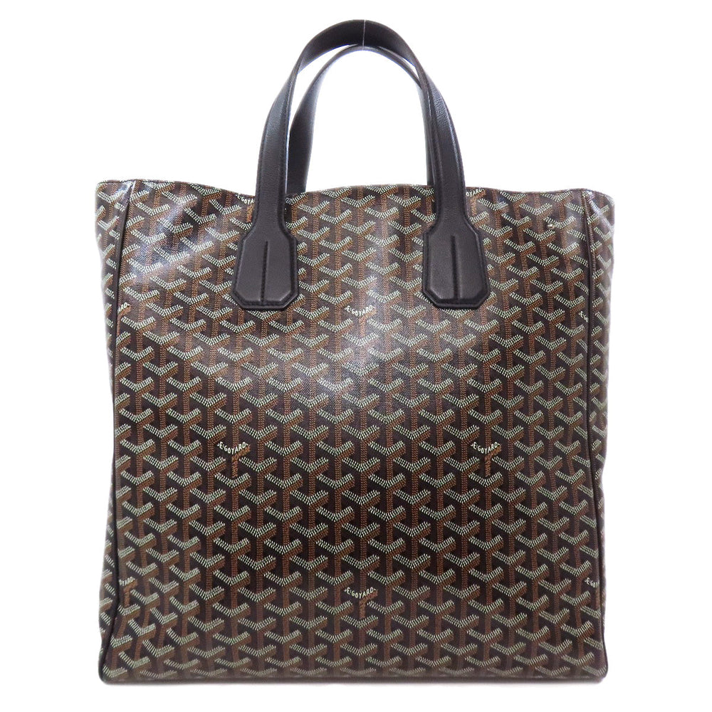 GOYARD Tote Bag Coated canvas black Voltaire Bag 2WAY Women Used Authentic