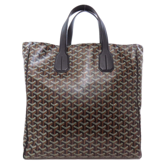 GOYARD Tote Bag Coated canvas black Voltaire Bag 2WAY Women Used Authentic